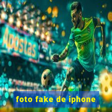 foto fake de iphone